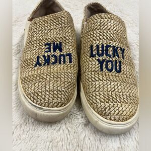 Lucky Brand Woven Slip-On Shoes